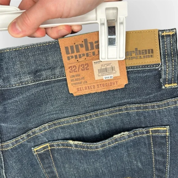 Urban Pipeline Men's Blue Jeans - Picture 7 of 7